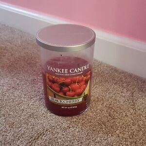 Yankee Candle Large Jar Black Cherry 2 Wicks